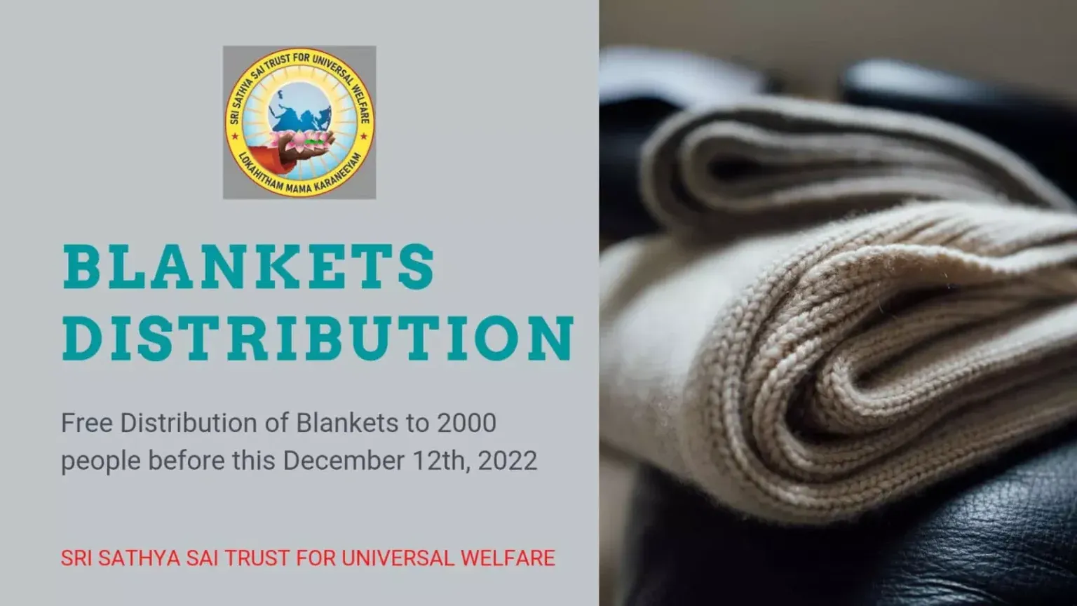 Sharing Warmth of Love in the cold Winter