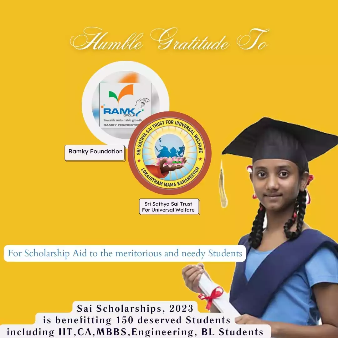 Heartfelt gratitude to Ramky Foundation