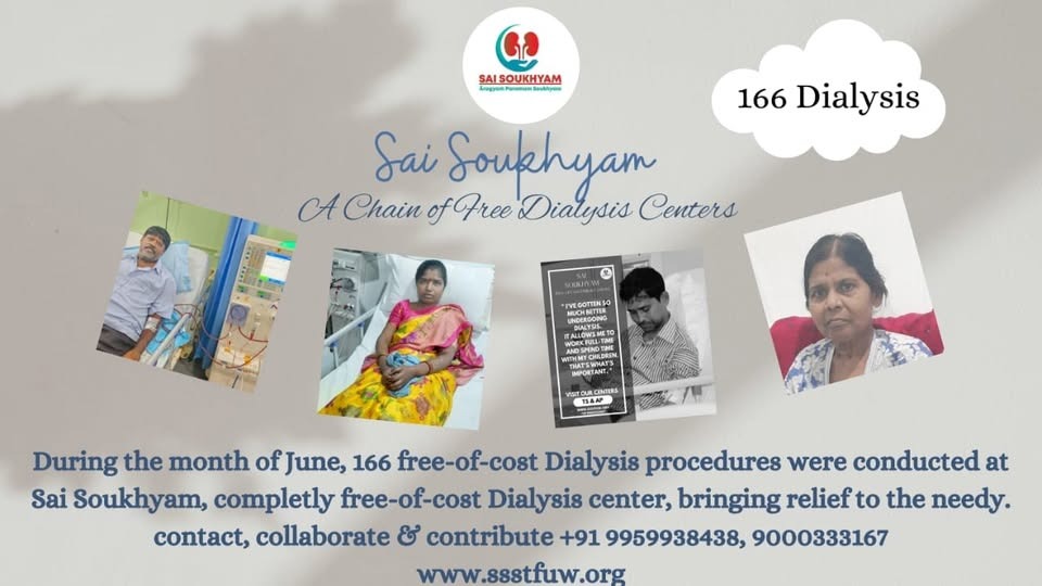 Sai Soukhyam Monthly Report