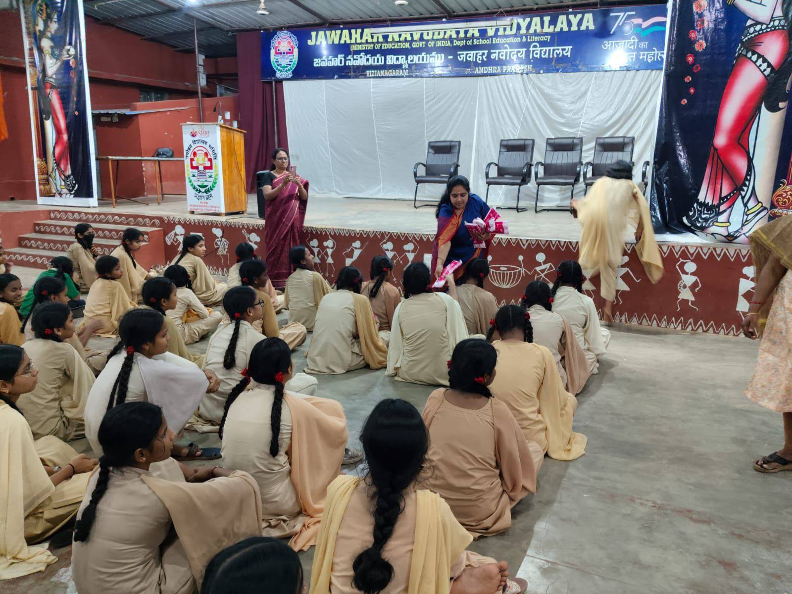 Academic & Cancer Awareness Session for Girl Students